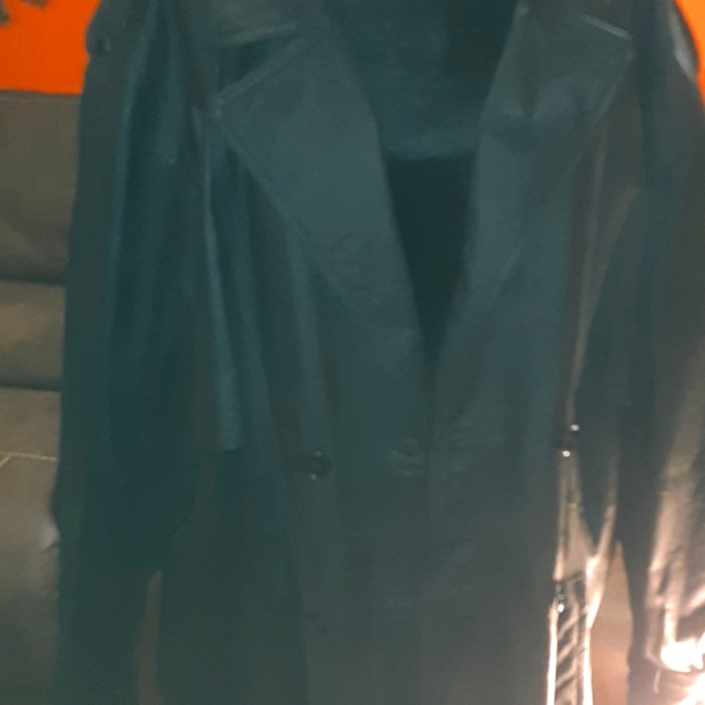 A black coat